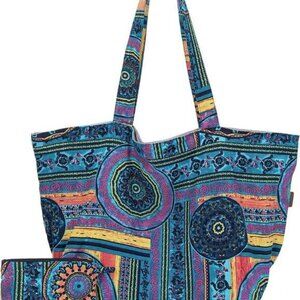 Women Hippie Tote Hand Bag Large Capacity Bohemian Bag Portable Tourist Shoulder